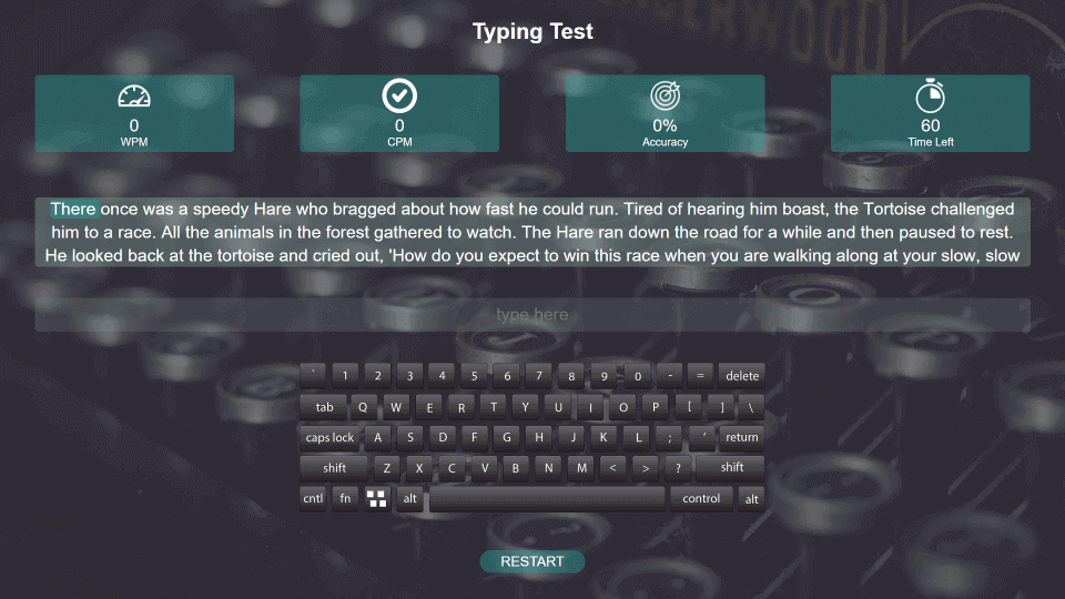 Typing Test